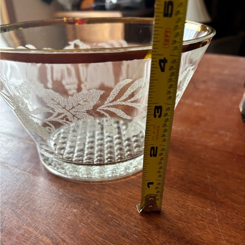 Vintage Bartlett-Collins ice bucket or serving bowl from the mid-20th century.